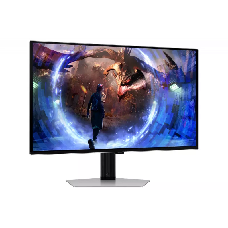 Samsung G60SD arvutimonitor 68,6 cm (27 tolli) 2560 x 1440 pikslit Quad HD OLED Hõbedane