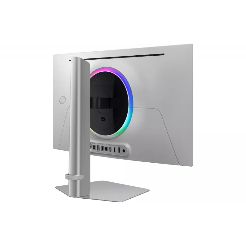 Samsung G60SD arvutimonitor 68,6 cm (27 tolli) 2560 x 1440 pikslit Quad HD OLED Hõbedane