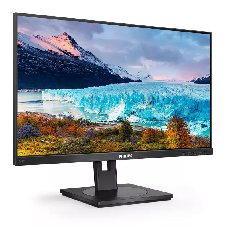 Philips S Line 243S1/00 arvutimonitor 60,5 cm (23,8 tolli) 1920 x 1080 pikslit Full HD LCD must