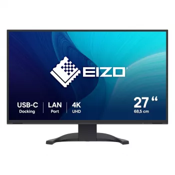 EIZO FlexScan EV2740X-BK arvutimonitor 68,6 cm (27 tolli) 3840 x 2160 pikslit 4K Ultra HD LCD must