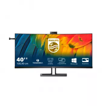 Philips 40B1U6903CH/00 arvutimonitor 100,8 cm (39,7 tolli) 5120 x 2160 pikslit 5K Ultra HD LCD must