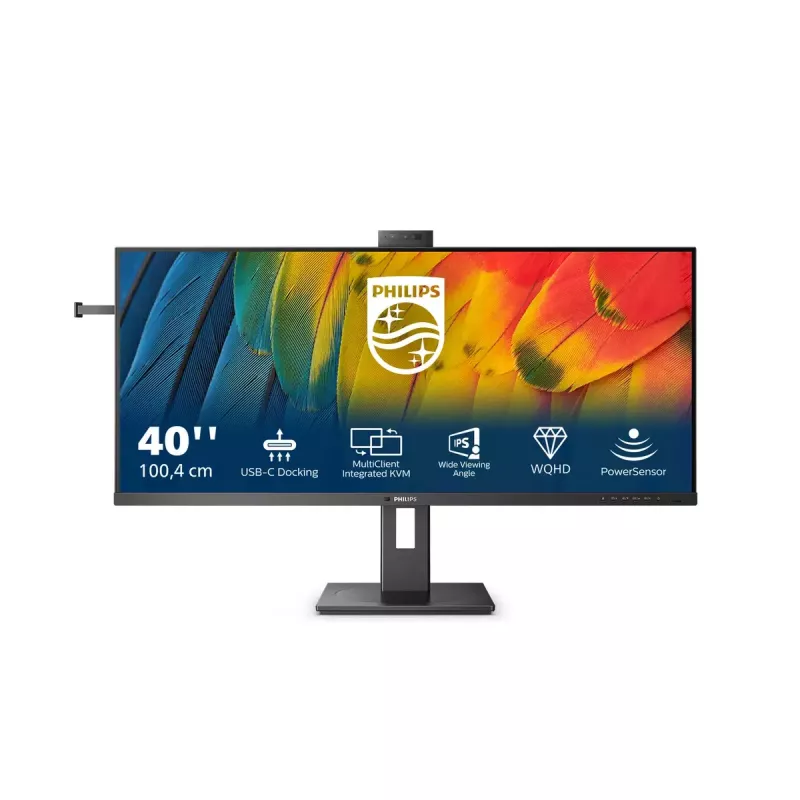Philips 5000 seeria 40B1U5601H/00 arvutimonitor 101,6 cm (40 tolli) 3440 x 1440 pikslit Wide Quad HD LCD must