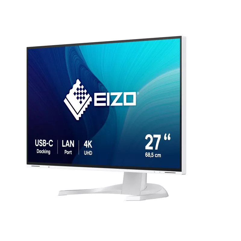 EIZO FlexScan EV2740X-WT arvutimonitor 68,6 cm (27 tolli) 3840 x 2160 pikslit 4K Ultra HD LCD Valge