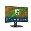 Philips 3000 seeria 32B1N3800/00 arvutimonitor 81,3 cm (32 tolli) 3840 x 2160 pikslit 4K Ultra HD LCD must