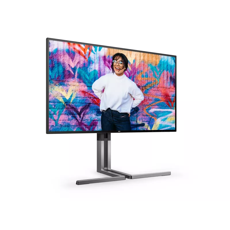 AOC U3 U27U3CV arvutimonitor 68,6 cm (27 tolli) 3840 x 2160 pikslit 4K Ultra HD LCD must