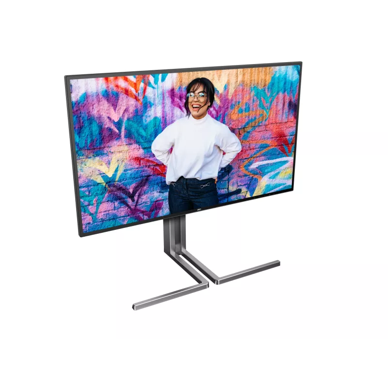 AOC U3 U27U3CV arvutimonitor 68,6 cm (27 tolli) 3840 x 2160 pikslit 4K Ultra HD LCD must