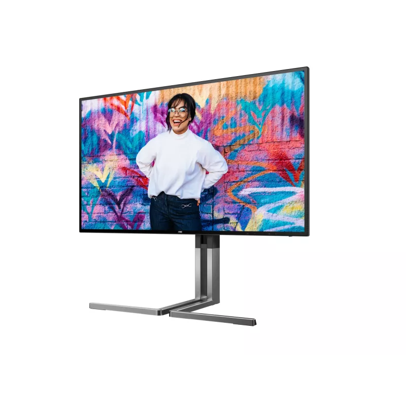 AOC U3 U27U3CV arvutimonitor 68,6 cm (27 tolli) 3840 x 2160 pikslit 4K Ultra HD LCD must