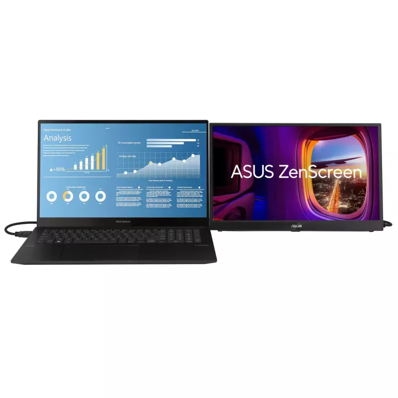 ASUS ZenScreen MB17AHG arvutimonitor 43,9 cm (17,3 tolli) 1920 x 1080 pikslit Full HD LCD Must