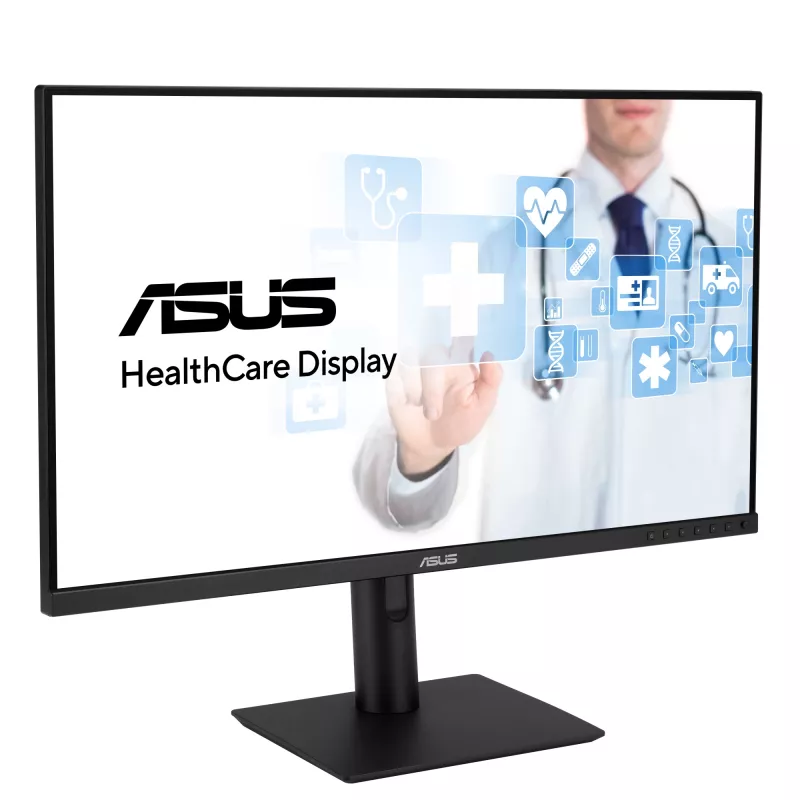ASUS HA2441A arvutikuvar 60,5 cm (23,8 tolli) 2560 x 1440 pikslit Quad HD LCD Must