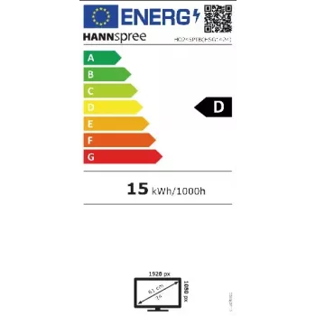 Hannspree HO 245 PTB arvutimonitor 60,5 cm (23,8 tolli) 1920 x 1080 pikslit Full HD LED puuteekraaniga must