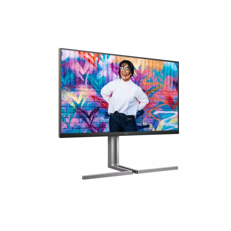 AOC U3 U32U3CV arvutimonitor 80 cm (31,5 tolli) 3840 x 2160 pikslit 4K Ultra HD LCD must