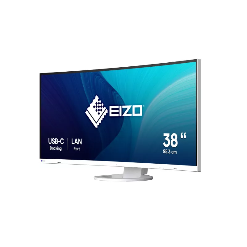 EIZO FlexScan EV3895-WT arvutimonitor 95,2 cm (37,5 tolli) 3840 x 1600 pikslit UltraWide Quad HD+ LCD Valge