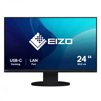 EIZO FlexScan EV2490-BK arvutimonitor 60,5 cm (23,8 tolli) 1920 x 1080 pikslit Full HD LCD must