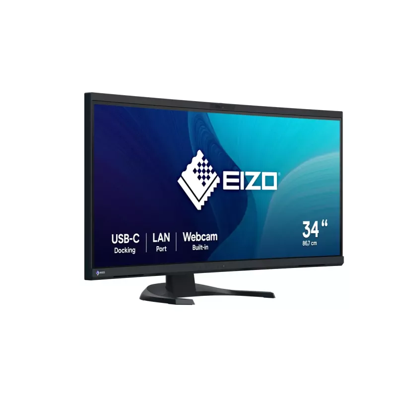 EIZO FlexScan EV3450XC-BK arvutimonitor 86,6 cm (34,1 tolli) 3440 x 1440 pikslit UltraWide Quad HD LCD must