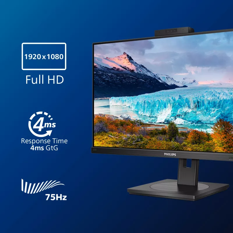 Philips S Line 272S1MH/00 arvutimonitor 68,6 cm (27 tolli) 1920 x 1080 pikslit Full HD LED Must