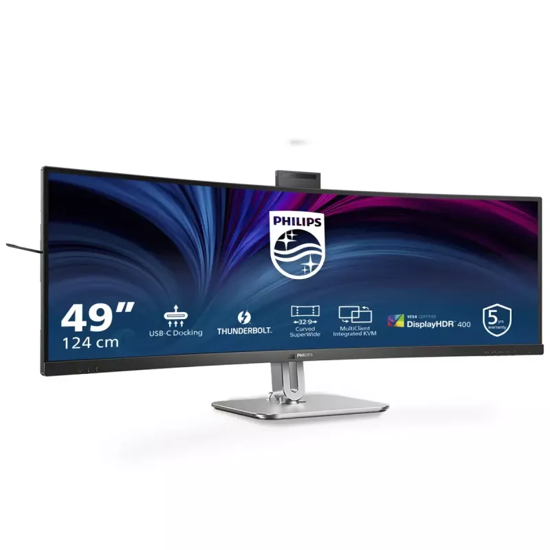 Philips 49B2U6903CH/00 arvutimonitor 124,5 cm (49 tolli) 5120 x 1440 pikslit Dual QHD LCD hall