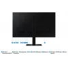 Samsung S27D604UAU arvutimonitor 68,6 cm (27 tolli) 2560 x 1440 pikslit Quad HD LED Must