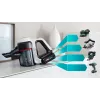 Bosch BSS711W ridavakum/elektrihari Aku Kuiv Kotita 0,3 L Must, Hõbedane, Valge