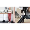 Bosch BSS711W ridavakum/elektrihari Aku Kuiv Kotita 0,3 L Must, Hõbedane, Valge