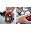 Bosch BSS711W ridavakum/elektrihari Aku Kuiv Kotita 0,3 L Must, Hõbedane, Valge