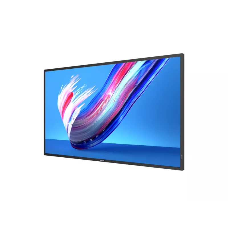 Philips 43BDL3650Q digitaalsildi lameekraan 109,2 cm (43 tolli) LCD Wi-Fi 400 cd/m² Full HD must sisseehitatud protsessor Android 10 18/7