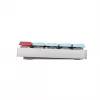 CHERRY MX-LP 2.1 Compact traadita klaviatuur mängimiseks RF-traadita ja Bluetooth-ühendusega QWERTZ Saksa Valge