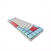 CHERRY MX-LP 2.1 Compact traadita klaviatuur mängimiseks RF-traadita ja Bluetooth-ühendusega QWERTZ Saksa Valge