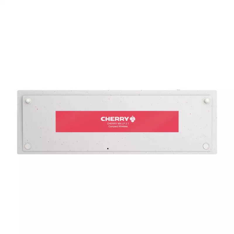 CHERRY MX-LP 2.1 Compact traadita klaviatuur mängimiseks RF-traadita ja Bluetooth-ühendusega QWERTZ Saksa Valge