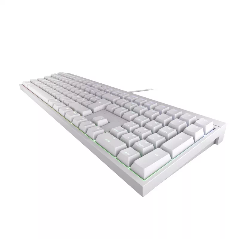 Mänguklaviatuur CHERRY MX 2.0S RGB täissuuruses USB QWERTZ valge
