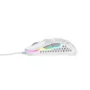 XTRFY M42 mõlemakäeline mängurihiir — optiline sensor, 16 000 DPI, USB Type-A, valge, RGB