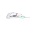 XTRFY M42 mõlemakäeline mängurihiir — optiline sensor, 16 000 DPI, USB Type-A, valge, RGB