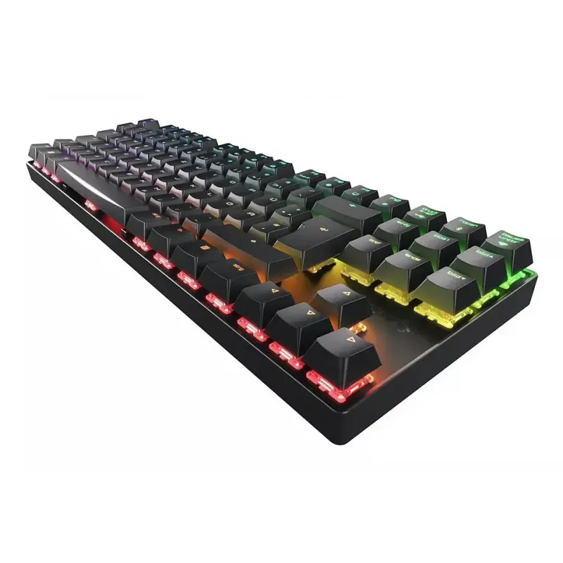 CHERRY MX 8.2 TKL Wireless RGB klaviatuur Gaming USB + RF Wireless + Bluetooth QWERTZ Saksa must