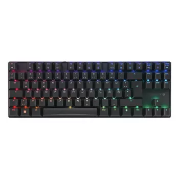 CHERRY MX 8.2 TKL Wireless RGB klaviatuur Gaming USB + RF Wireless + Bluetooth QWERTZ Saksa must
