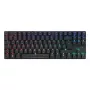 CHERRY MX 8.2 TKL Wireless RGB klaviatuur Gaming USB + RF Wireless + Bluetooth QWERTZ Saksa must