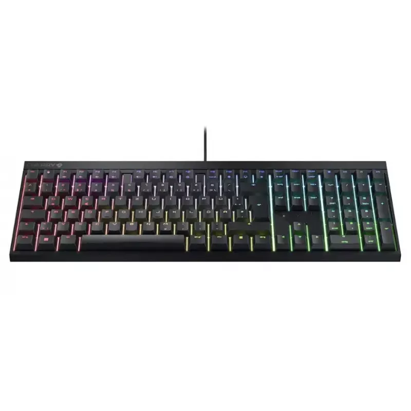 Mänguriklaviatuur CHERRY MX 2.0S USB QWERTZ saksa must mehaaniline RGB
