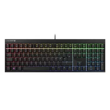 Mänguriklaviatuur CHERRY MX 2.0S USB QWERTZ saksa must mehaaniline RGB