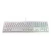 Juhtmega mehaaniline mänguriklaviatuur Cherry MX 2.0S — Täissuuruses (100%), QWERTZ saksa paigutus, RGB taustvalgustus, USB, valge