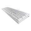 Juhtmega mehaaniline mänguriklaviatuur Cherry MX 2.0S — Täissuuruses (100%), QWERTZ saksa paigutus, RGB taustvalgustus, USB, valge