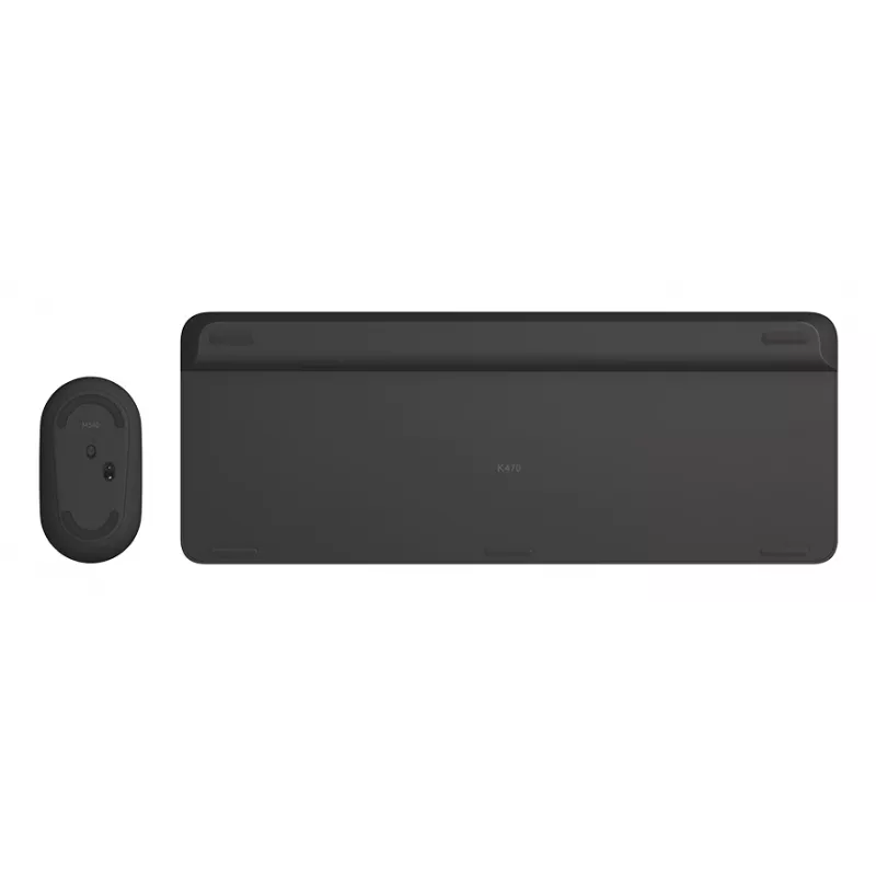 LOGITECH Õhuke juhtmevaba klaviatuuri ja hiire komplekt Mk470 - Grafiit - Azerty Prantsuse