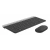 LOGITECH Õhuke juhtmevaba klaviatuuri ja hiire komplekt Mk470 - Grafiit - Azerty Prantsuse