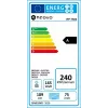 AG Neovo IFP-7502 interaktiivne lameekraan 189,2 cm (74,5 tolli) LCD Wi-Fi 350 cd/m² 4K Ultra HD Must Puuteekraan Sisseehitatud protsessor Android 8.0