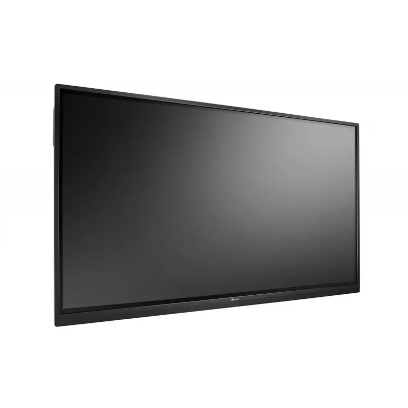 AG Neovo IFP-7502 interaktiivne lameekraan 189,2 cm (74,5 tolli) LCD Wi-Fi 350 cd/m² 4K Ultra HD Must Puuteekraan Sisseehitatud protsessor Android 8.0