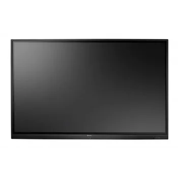 AG Neovo IFP-7502 interaktiivne lameekraan 189,2 cm (74,5 tolli) LCD Wi-Fi 350 cd/m² 4K Ultra HD Must Puuteekraan Sisseehitatud protsessor Android 8.0