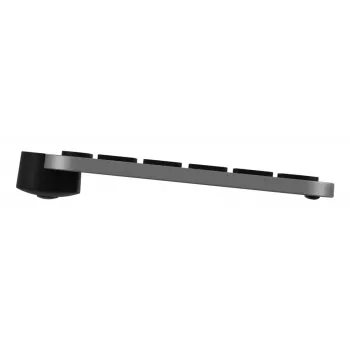 Logitech MX Keys S for Mac klaviatuur, juhtmevaba, Bluetooth, QWERTY, alumiinium, must