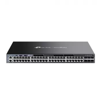 TP-Link Omada 48-pordine gigabitne ladustatav L3 hallatav kommutaator 6 10G pesaga