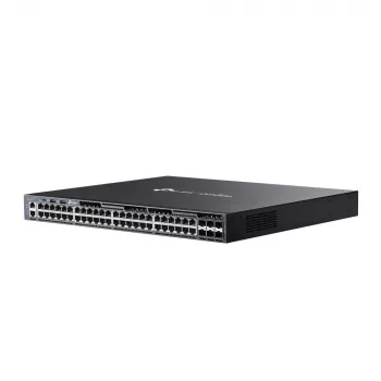TP-Link Omada 48-pordine gigabitne ladustatav L3 hallatav kommutaator 6 10G pesaga