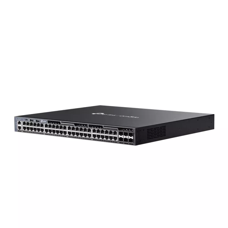 TP-Link Omada 48-pordine gigabitne ladustatav L3 hallatav kommutaator 6 10G pesaga