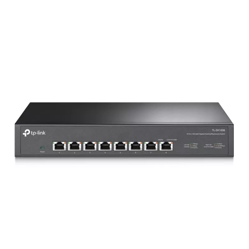 Mittehallatav kommutaator TP-Link TL-SX1008 8-pordiline 10G laua-/rackpaigaldus