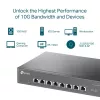 Mittehallatav kommutaator TP-Link TL-SX1008 8-pordiline 10G laua-/rackpaigaldus