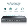 Mittehallatav kommutaator TP-Link TL-SX1008 8-pordiline 10G laua-/rackpaigaldus